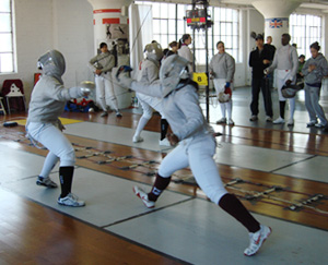 swarthmore fencing team
