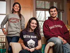 Haverford, Bryn Mawr, and Swarthmore students