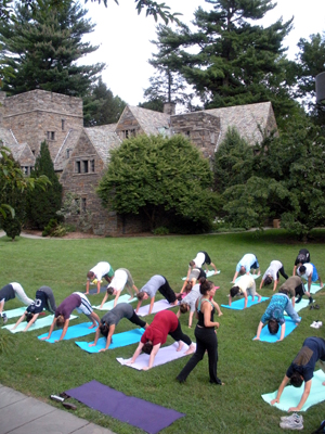 yoga class