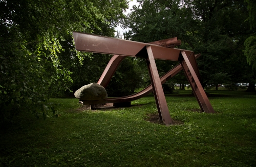 Slide Rock sculpture