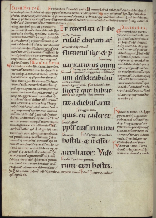 Page from a medieval manuscript.