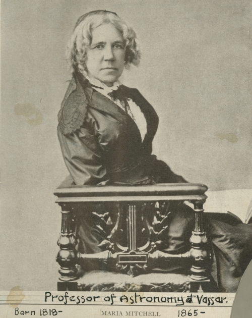 1800s photo of Maria Mitchell