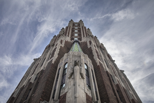 Exterior shot of 10 Light building in Baltimore.