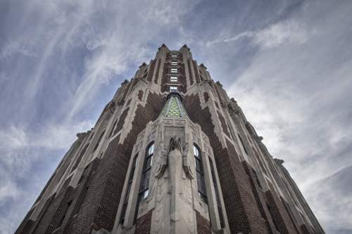 Exterior shot of 10 Light building in Baltimore.