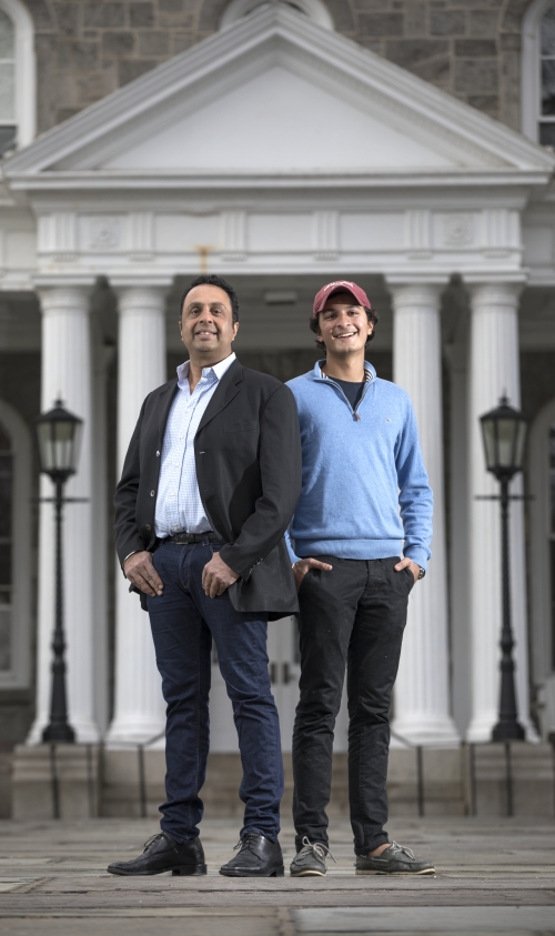 Karan Madan ’91 and Arjun Madan ’21