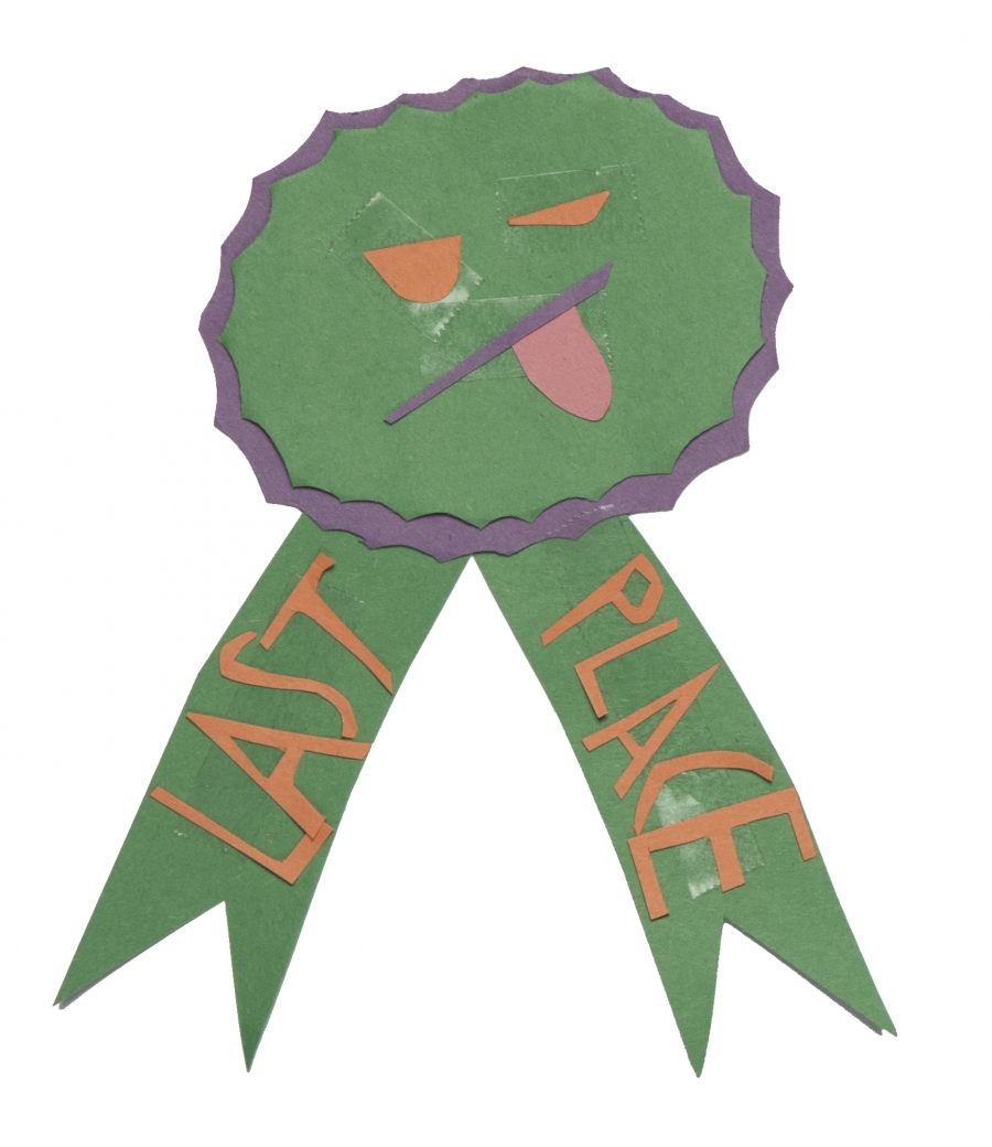 last-place ribbon