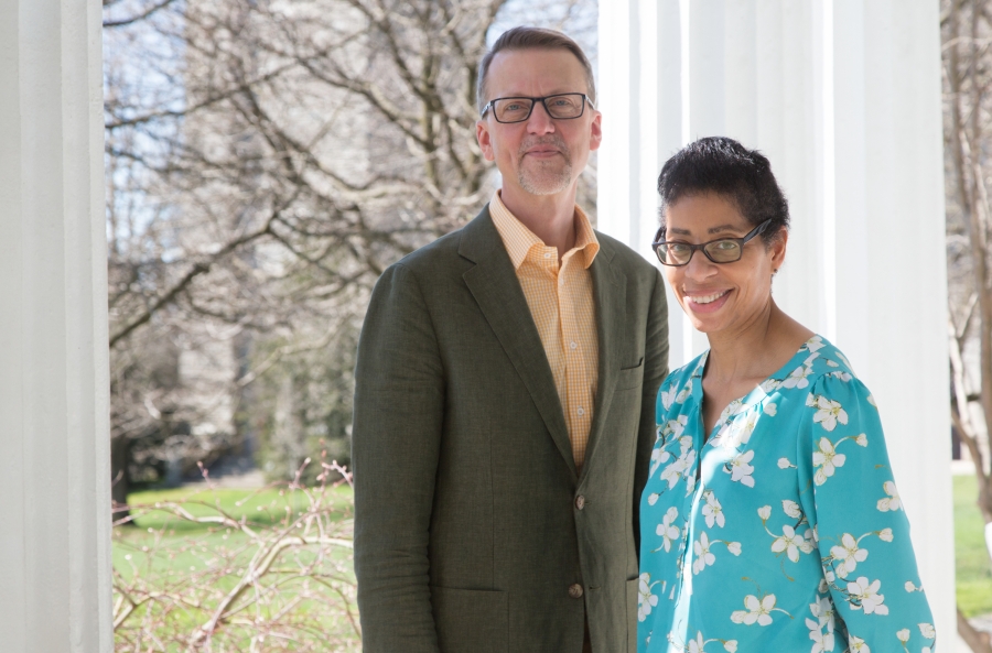 portrait of Eric Jensen and Pam Shropshire