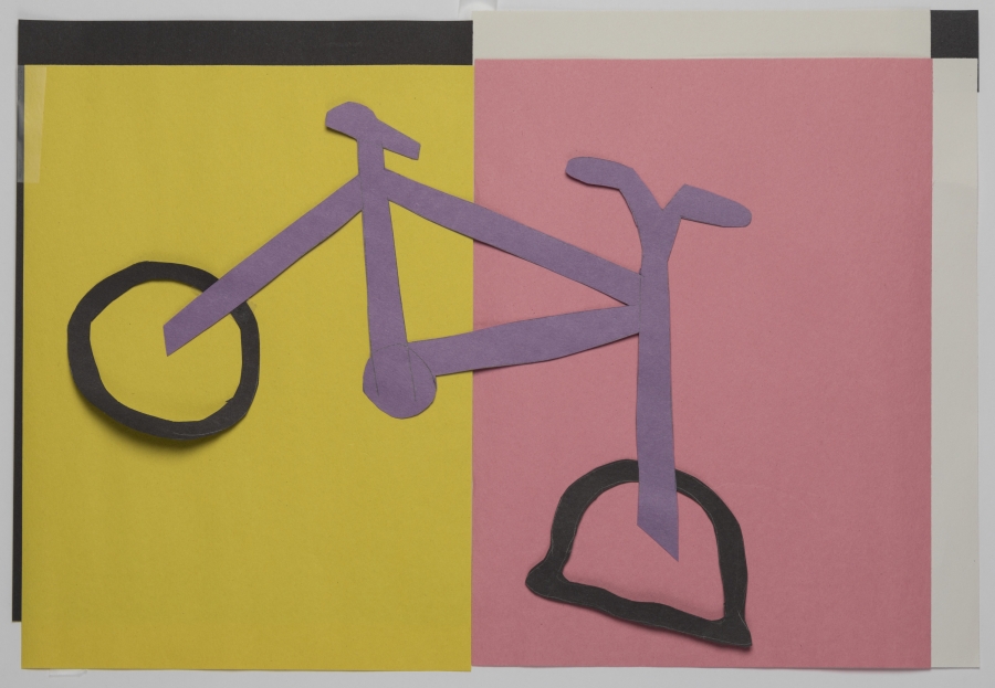 a bicycle 