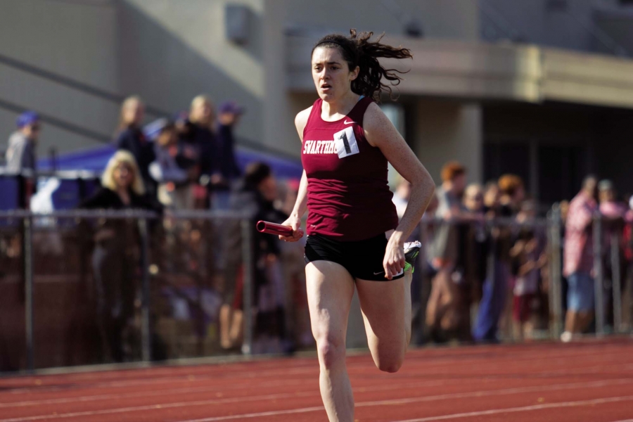 Katie Jo McMenamin running track
