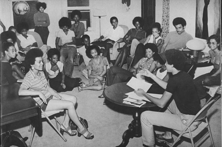 Swarthmore African American Student Society in 1973