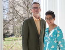 portrait of Eric Jensen and Pam Shropshire