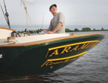 Photo of Jonah Eaton ’02 on The Aramingo.