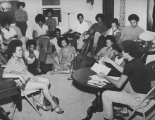Swarthmore African American Student Society in 1973