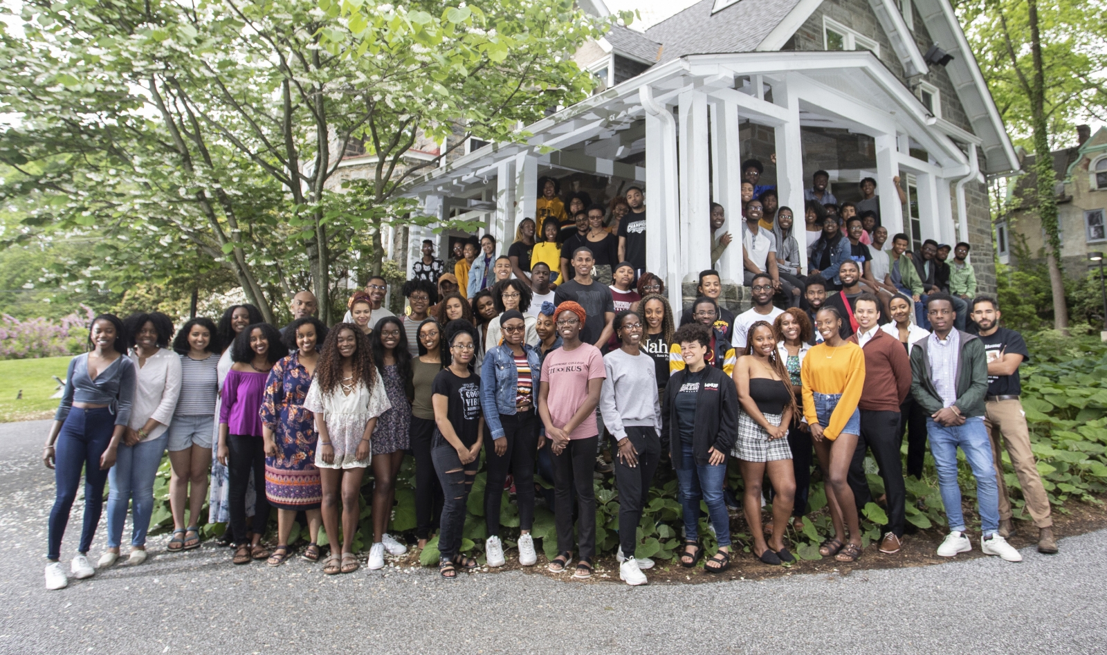 Students outside the BCC