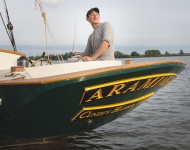 Photo of Jonah Eaton ’02 on The Aramingo.