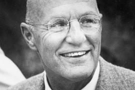 Black and white photo of Jerry Kohlberg ’46.