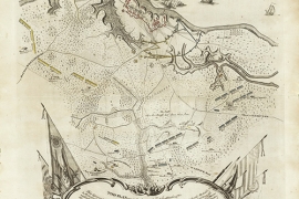 a beautifully rendered, old-fashioned hand-drawn map