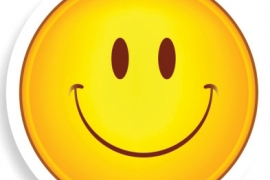 yellow cartoon smiley face