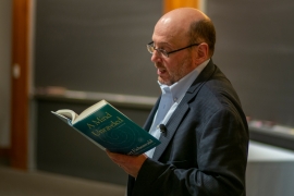 eichenwald reading a book