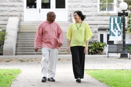 couple walking 