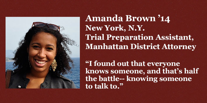 Amanda Brown '14
