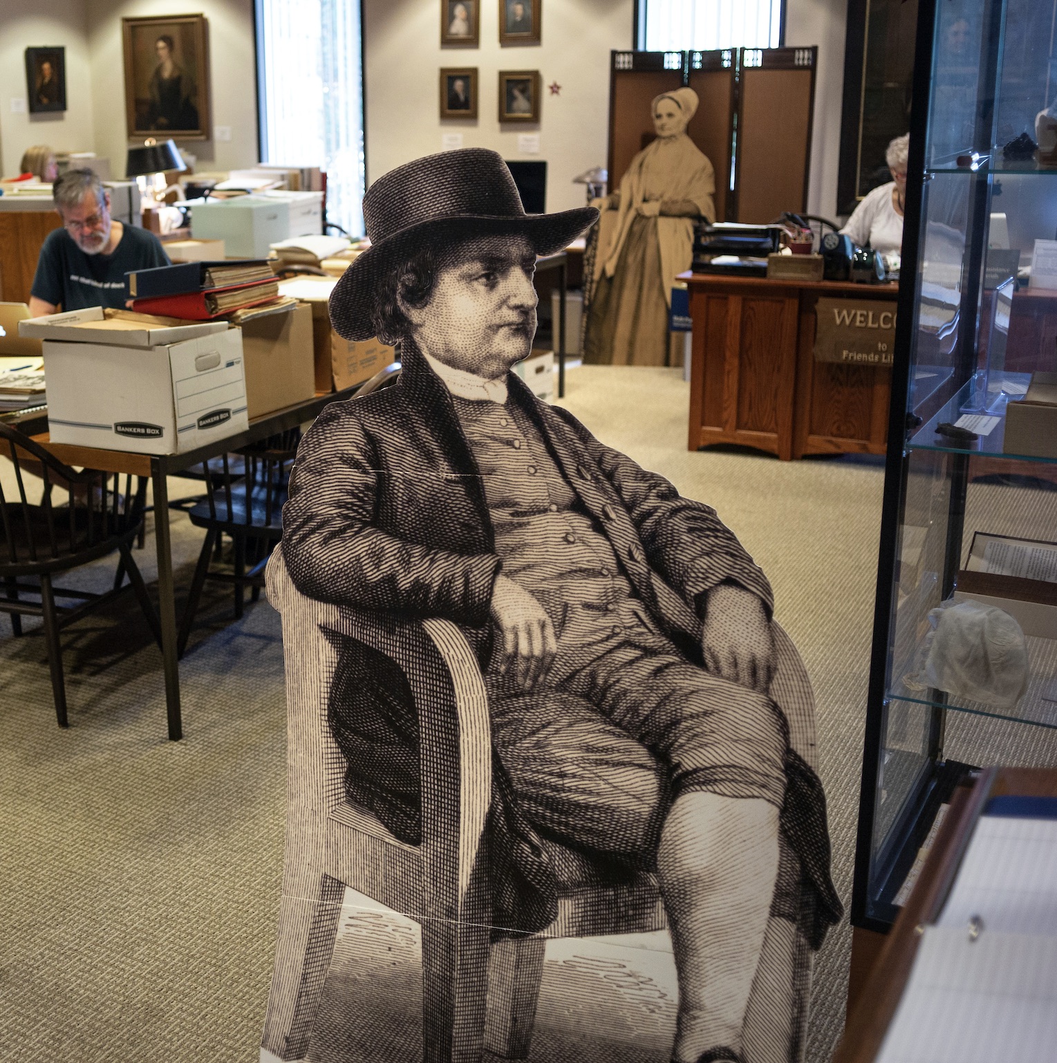 Friends Historical Library Reading Room