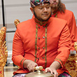 Gamelan performer