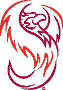 Phoenix Logo in Garnet