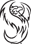 Phoenix Logo in Black