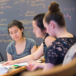 students in a classroom