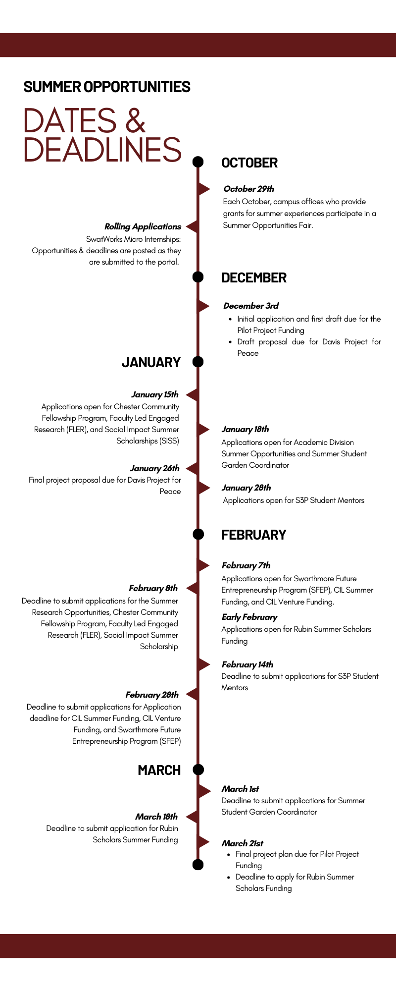 timeline infographic