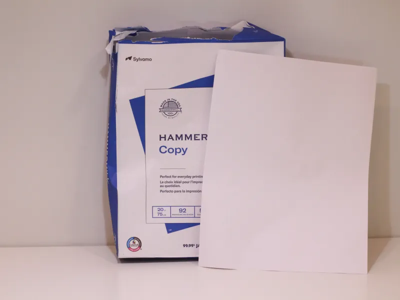 Packaged computer printer paper