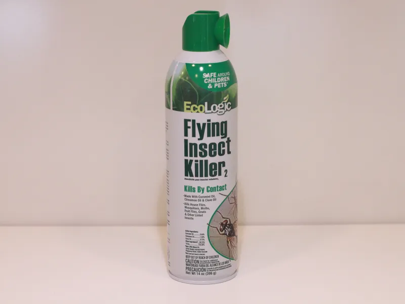 Discarded aerosol can