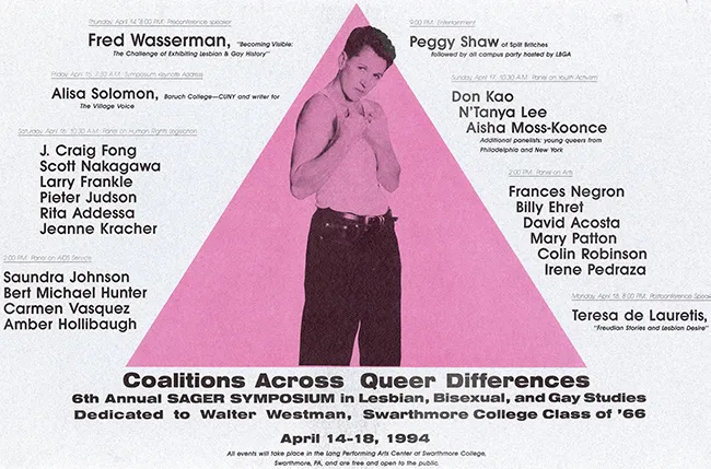 Sager Symposium poster, 1994