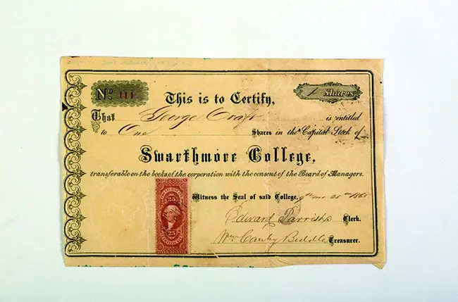 early college stock certificate