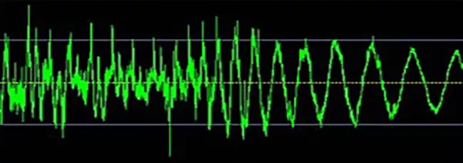 image of sound waves