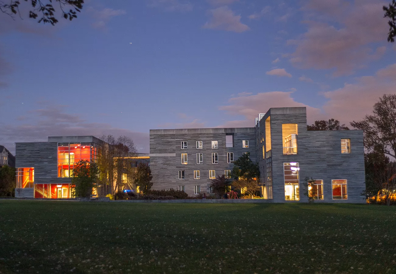 Alice Paul Dorm at night