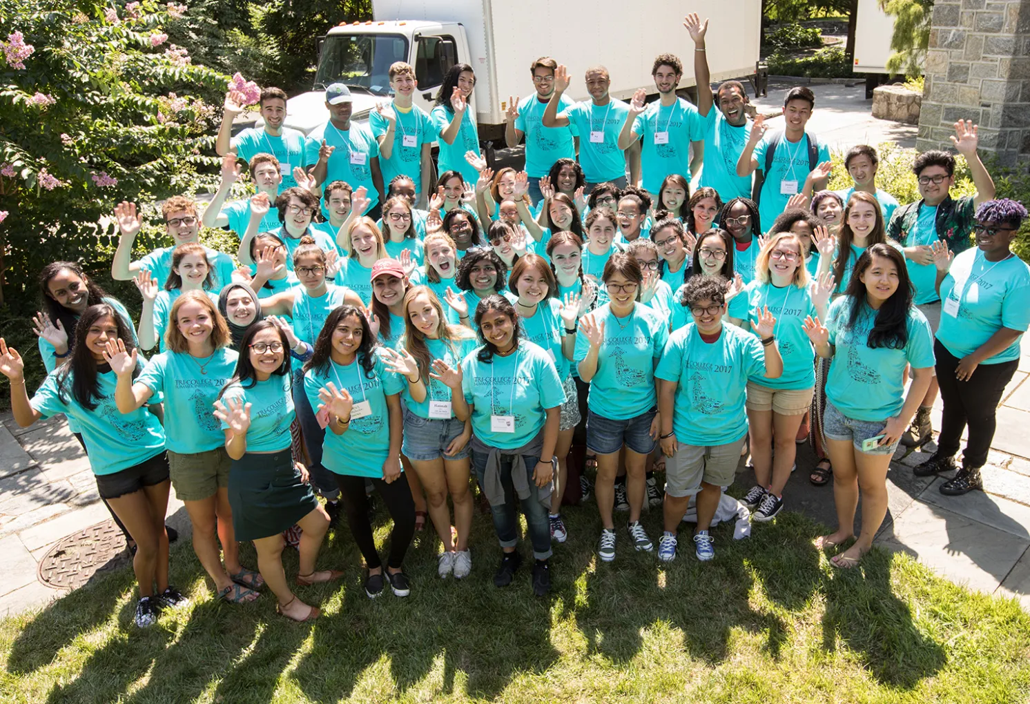 TriCo Philly summer program participants