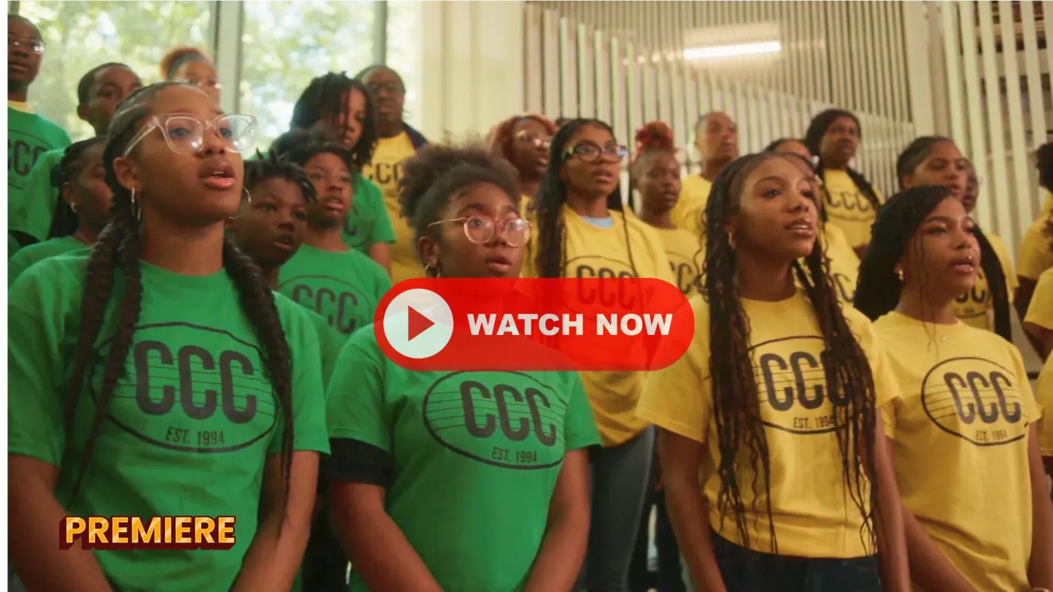female teens in a chorus 
