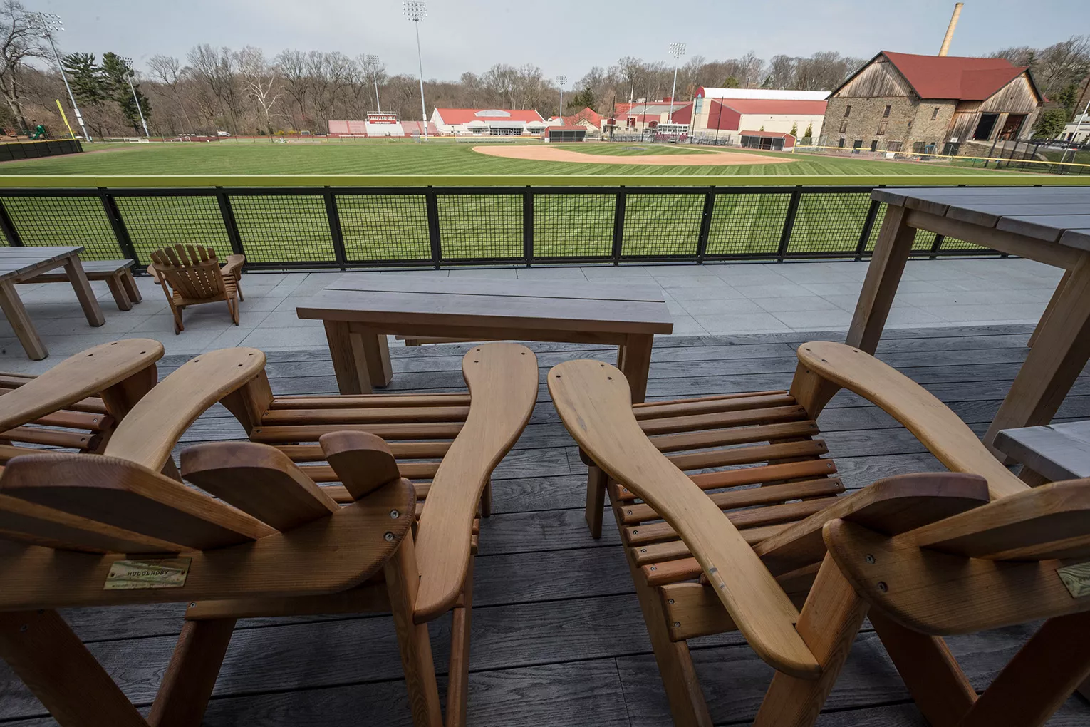 Baseball field seen from PPR Balcony