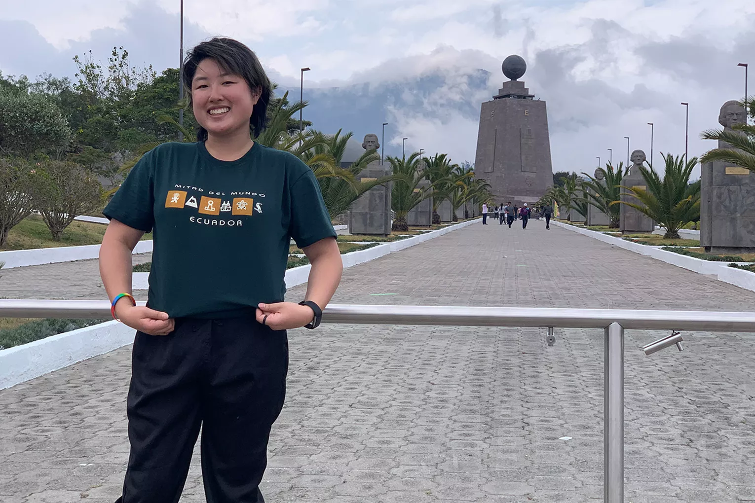 Johanna Lee '23 in Ecuador
