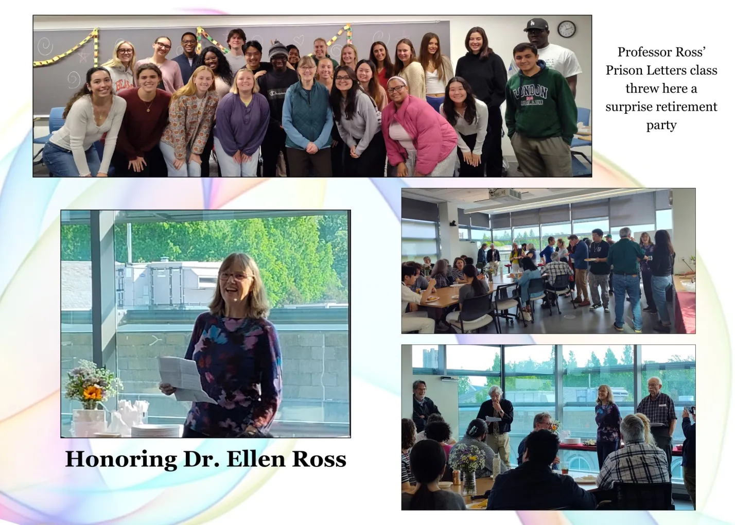Photos from Ellen's retirement celebration