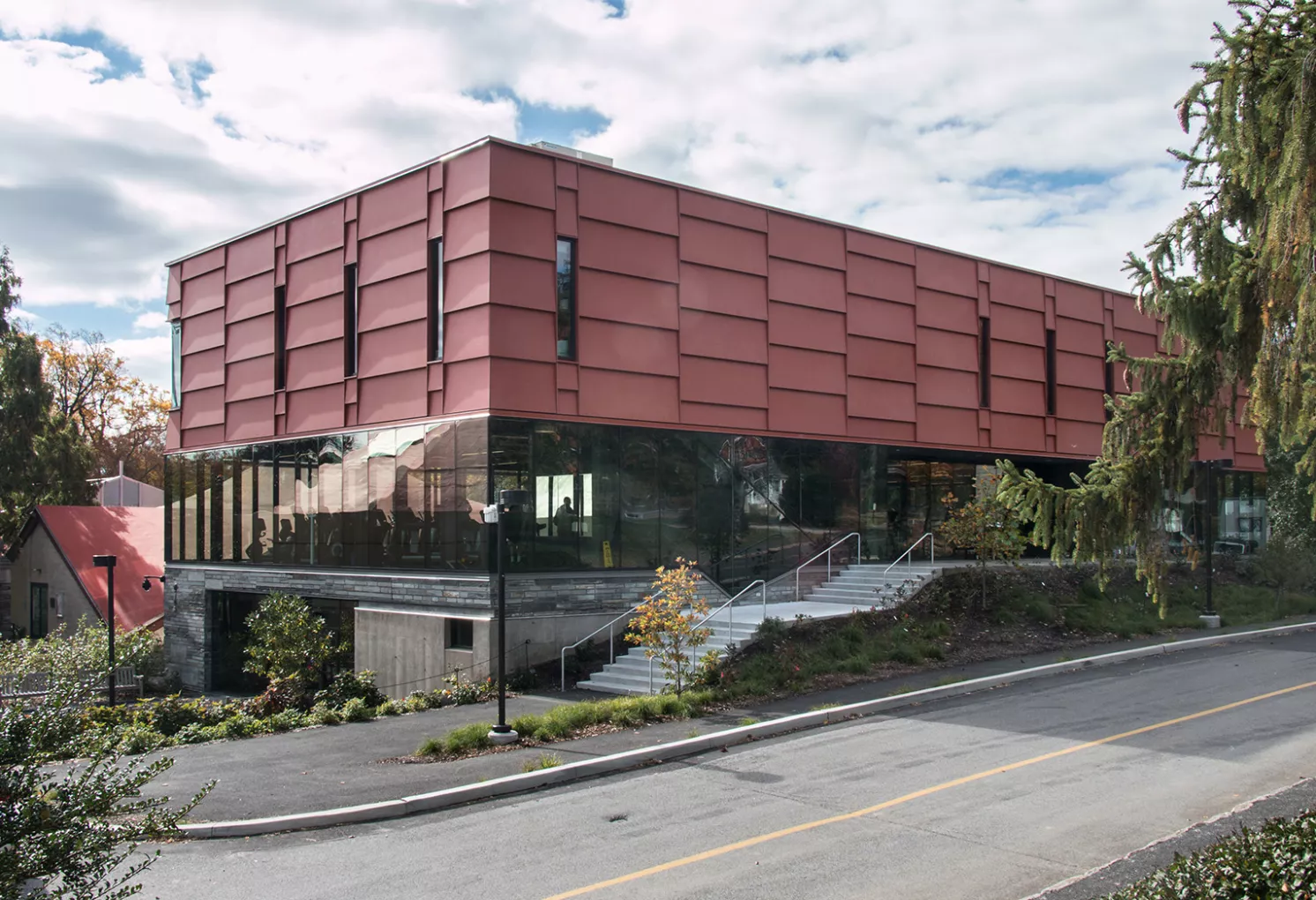Outdoor view of Matchbox fitness center