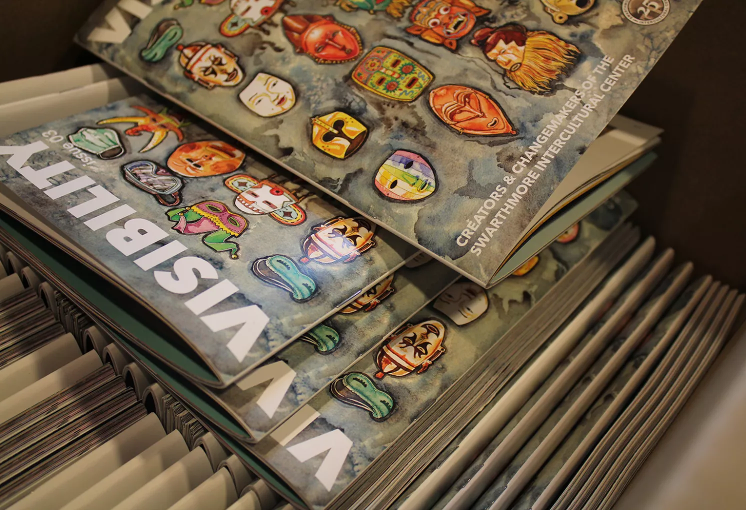 Copies of VISIBILITY Zine