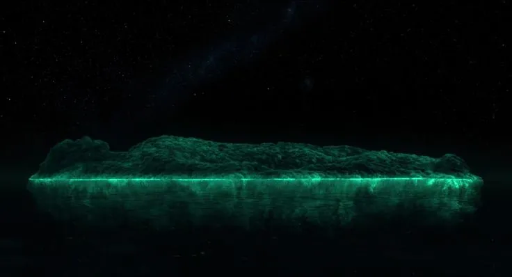 Life of Pi island
