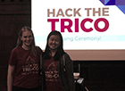 Ellen Liu, a Swarthmore student, co-organized the March 2017 tri-college hackathon with Jocelyn Dunkley, a Bryn Mawr student.