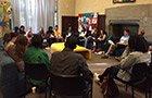Students at a Mass Incarceration Discussion