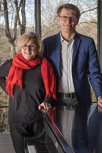 Barbara Milewski (left) and Mackenzie Pierce '11