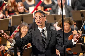 John alston conducts Chester Children's Chorus