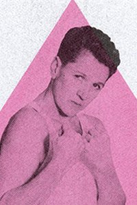 Pink triangle with person inside